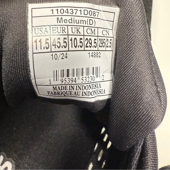 Brooks Adrenaline GTS 24 Black and White Sneakers Size 11.5 EUC main image 8